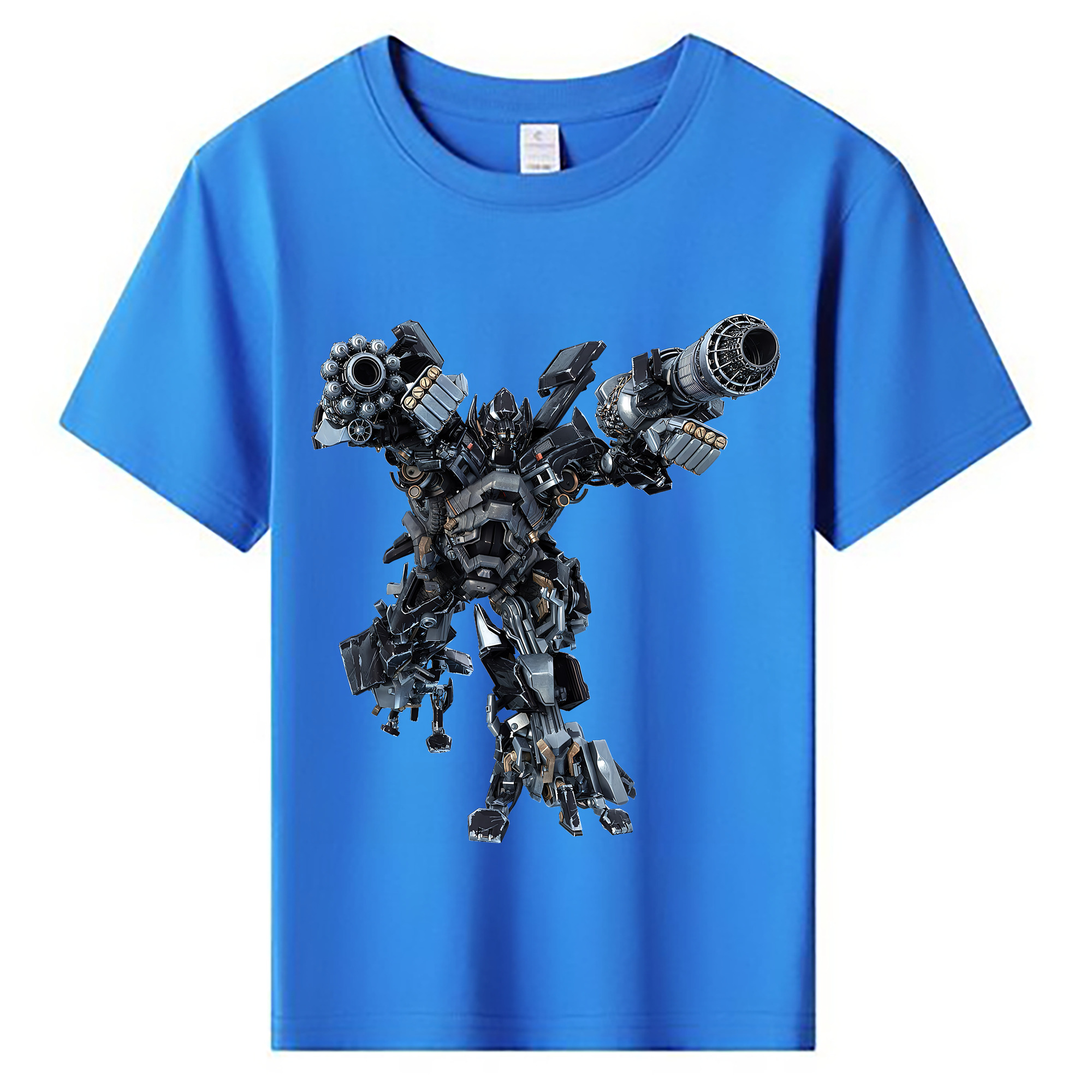 （画像用） Transformers トランスフォーマー 綿100％キッズTシャツ（フロントプリント）
